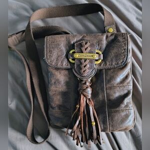 Juicy Couture Brown Leather Crossbody